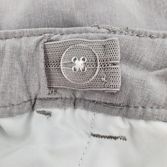 Nautica Kids Boys Size 6 Gray Flat Front Chino Shorts Adjustable Waist Stretch - Picture 10 of 10